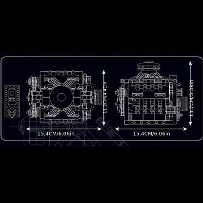 V8 Engine Simulation Model Blocks - Image 3
