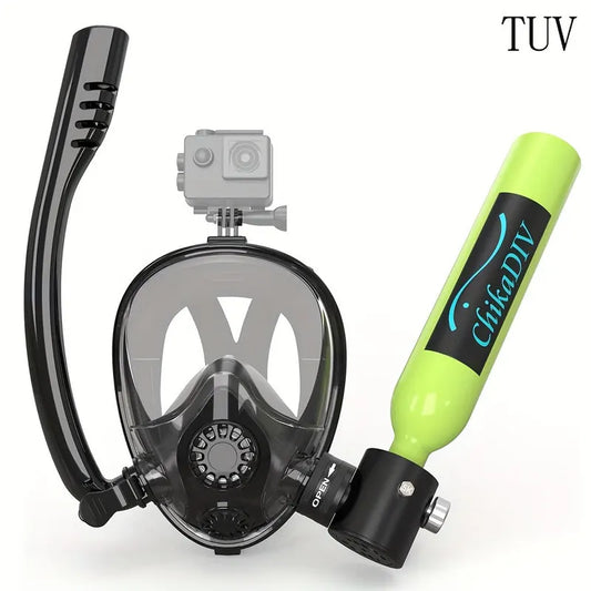 Diving Set with 0.5L Tank and Camera Mount - Image 2