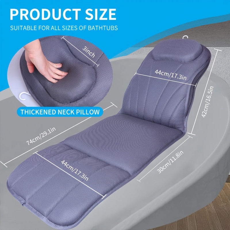 Full Body Bathtub Mat Pillow - Image 6