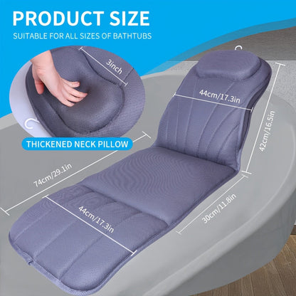 Full Body Bathtub Mat Pillow - Image 6