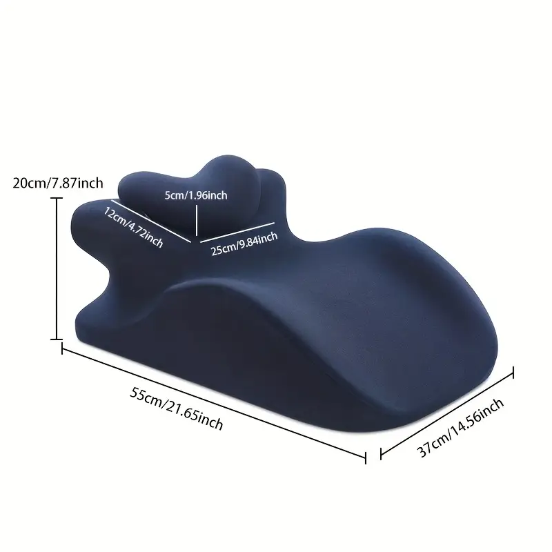 Ergonomic Bed Pillow with Detachable Headrest Support - Image 3