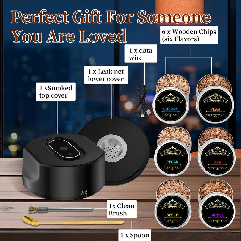 Automatic Electric Whiskey Smoker Gift Set - Image 5