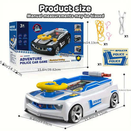 Car Play Suction Racing Game Console for Kids - Image 4