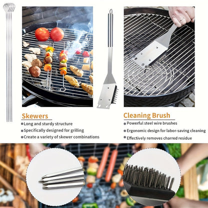 BBQ Grill Accessories Set (17pcs) - Image 4