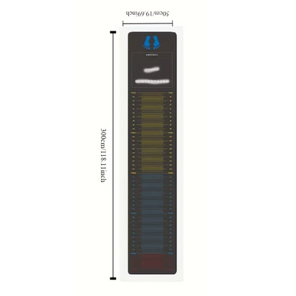 Jumping Test Fitness Mat with Measurement Guide - Image 3
