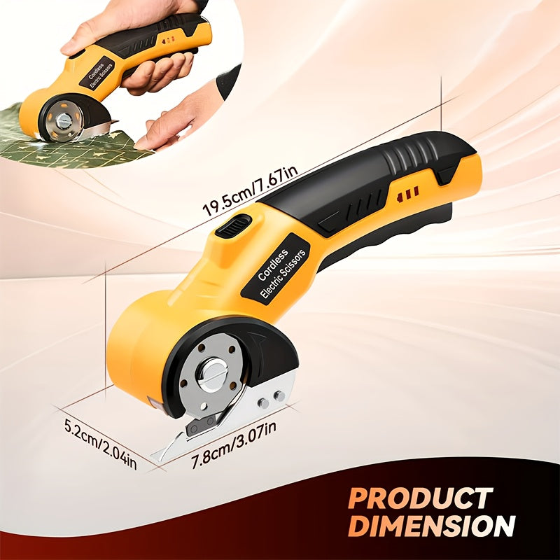 Cordless Electric Fabric Cutter with USB Rechargeable - Image 4