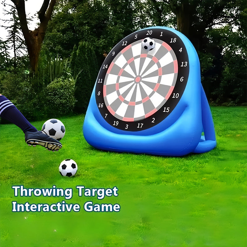 Inflatable Dart Board Game with 2 Soccer Balls - Image 5