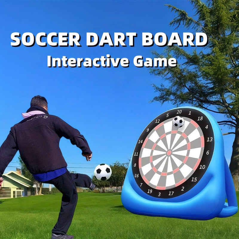 Inflatable Dart Board Game with 2 Soccer Balls - Image 6