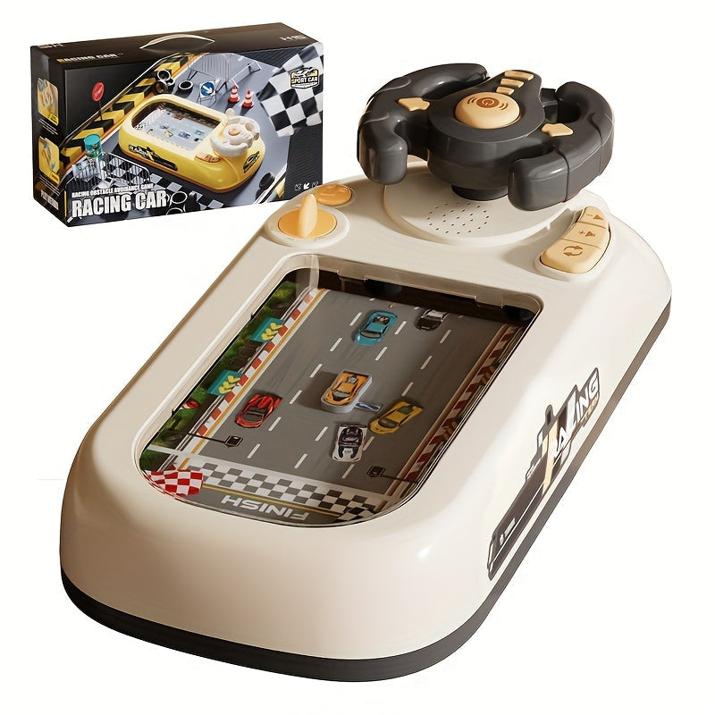 Racing Steering Wheel Toy for Kids Interactive Play - Image 4