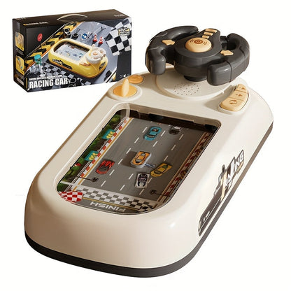 Racing Steering Wheel Toy for Kids Interactive Play - Image 4