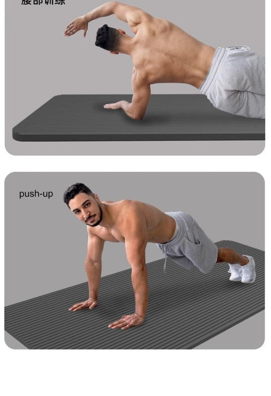 20Mm Thick Shock-Absorbing Yoga Mat - Image 6