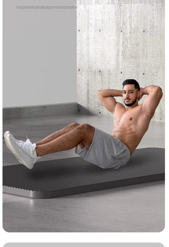 20Mm Thick Shock-Absorbing Yoga Mat - Image 9