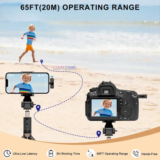 Wireless Lavalier Microphone for iPhone Android Live Recording - Image 3