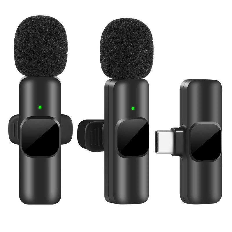 Wireless Lavalier Microphone for iPhone Android Live Recording - Image 4