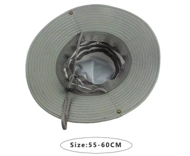 Mens Summer Bucket Hat UV Protection Wide Brim - Image 3