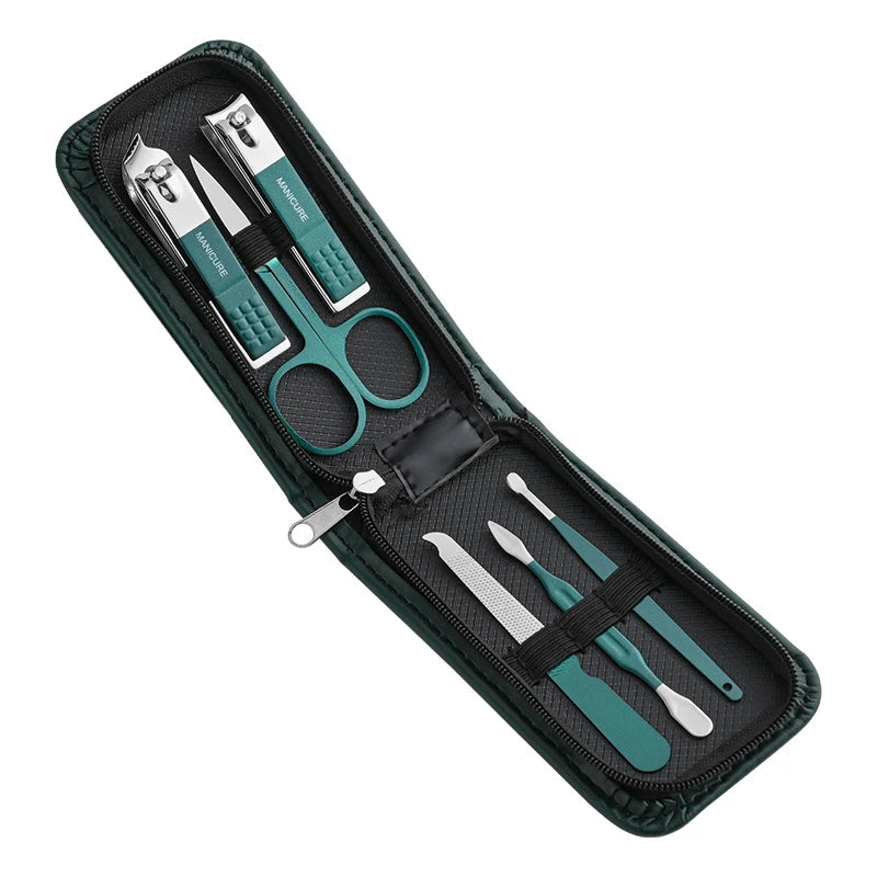 Portable Stainless Steel Nail Clipper Set (6 pcs) - Image 5