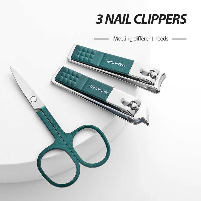 Portable Stainless Steel Nail Clipper Set (6 pcs) - Image 7