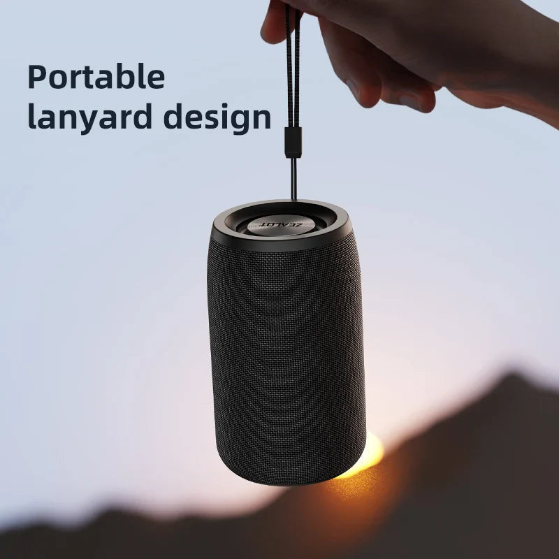 Mini Portable Bluetooth Speaker Black - Image 2