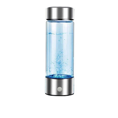 Portable Electric Hydrogen Water Bottle Silver - Image 3