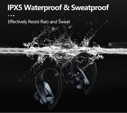 Bluetooth Wireless Earbuds Black - Image 2