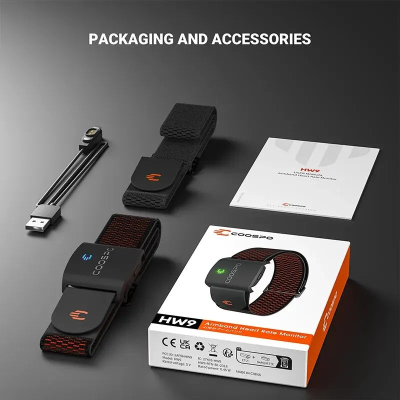 Armband Heart Rate Monitor Black - Image 4