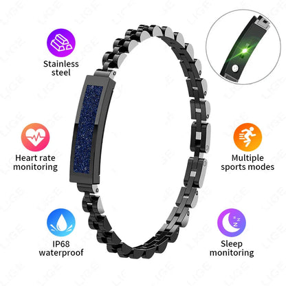 Pedometer Health Smart Bracelet Black - Image 3