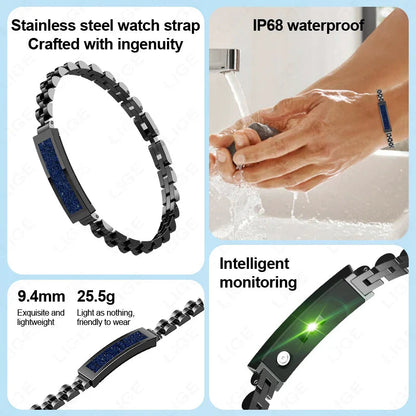 Pedometer Health Smart Bracelet Black - Image 5
