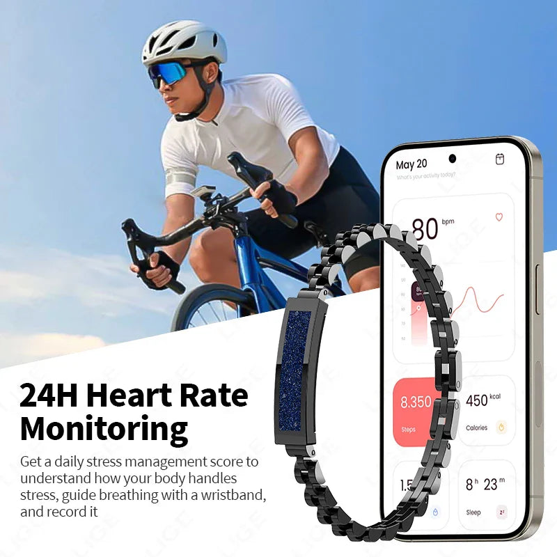 Pedometer Health Smart Bracelet Black - Image 7