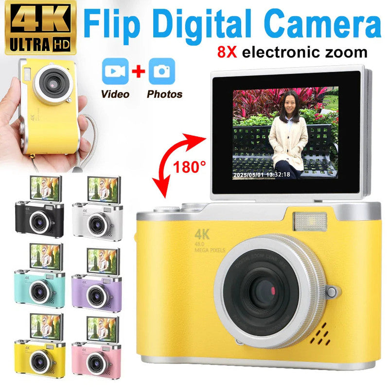 UHD Digital Camera Yellow - Image 2