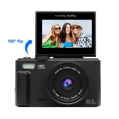 Digital Camera with Zoom Autofocus Black - Image 5