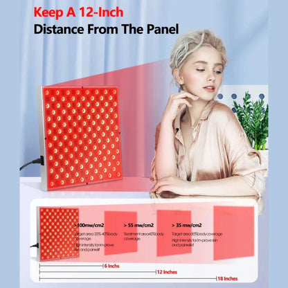 LED Red Light Therapy Panel Lamp: Facial Anti-Aging, Skin Care - Image 6