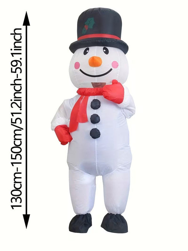 Inflatable Snowman for Christmas Parties - Image 2