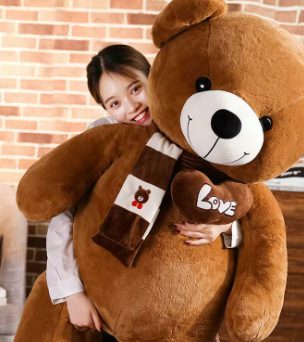 Huge 100cm Brown Giant Teddy Bear Toys - Image 5