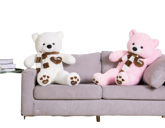 Huge 100cm Giant Pink Teddy Bear Soft Plush - Image 3