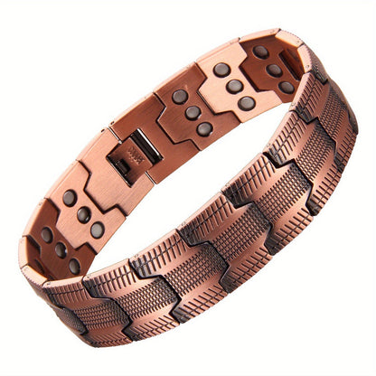 3X Strong Copper Magnetic Bracelet for Men - Image 4