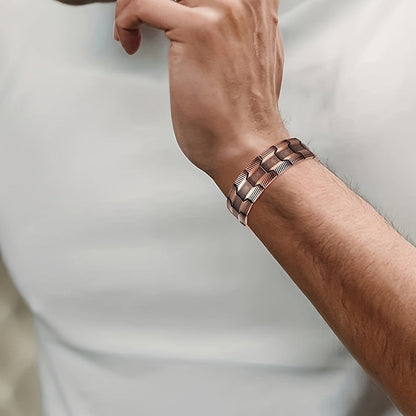 3X Strong Copper Magnetic Bracelet for Men - Image 5