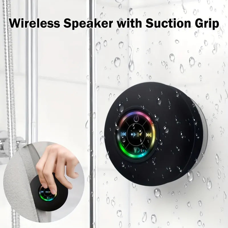 Portable Wireless Speaker with Suction Cup