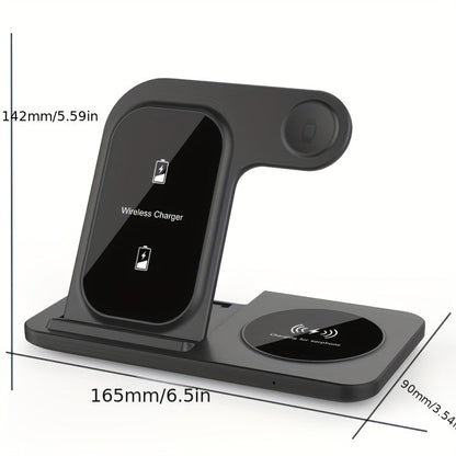3-in-1 Fast Wireless Charger for iPhone & Apple Devices - Image 3