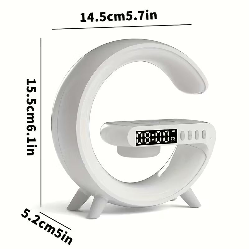 Wireless Bluetooth Speaker with RGB Light & Alarm - Image 2