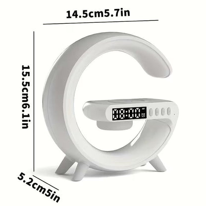 Wireless Bluetooth Speaker with RGB Light & Alarm - Image 2