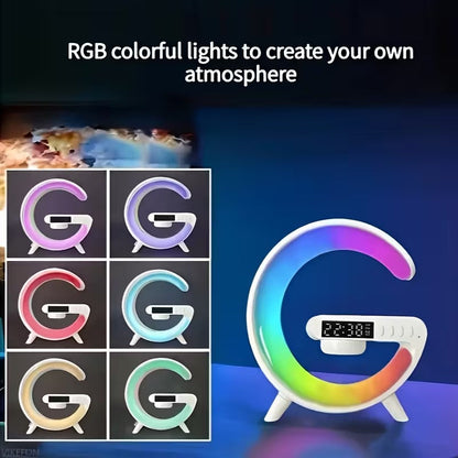 Wireless Bluetooth Speaker with RGB Light & Alarm - Image 3