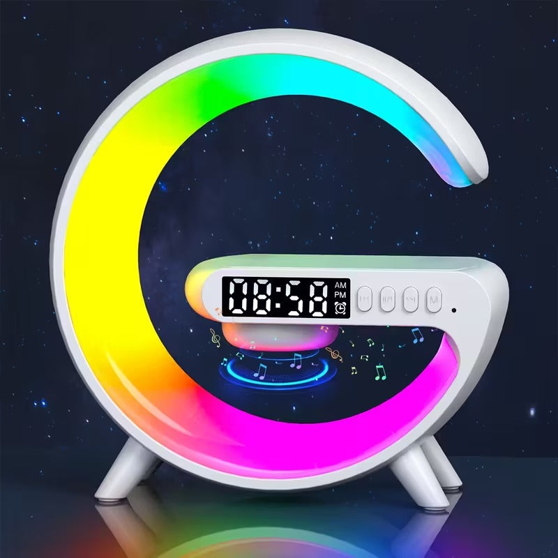 Wireless Bluetooth Speaker with RGB Light & Alarm - Image 7