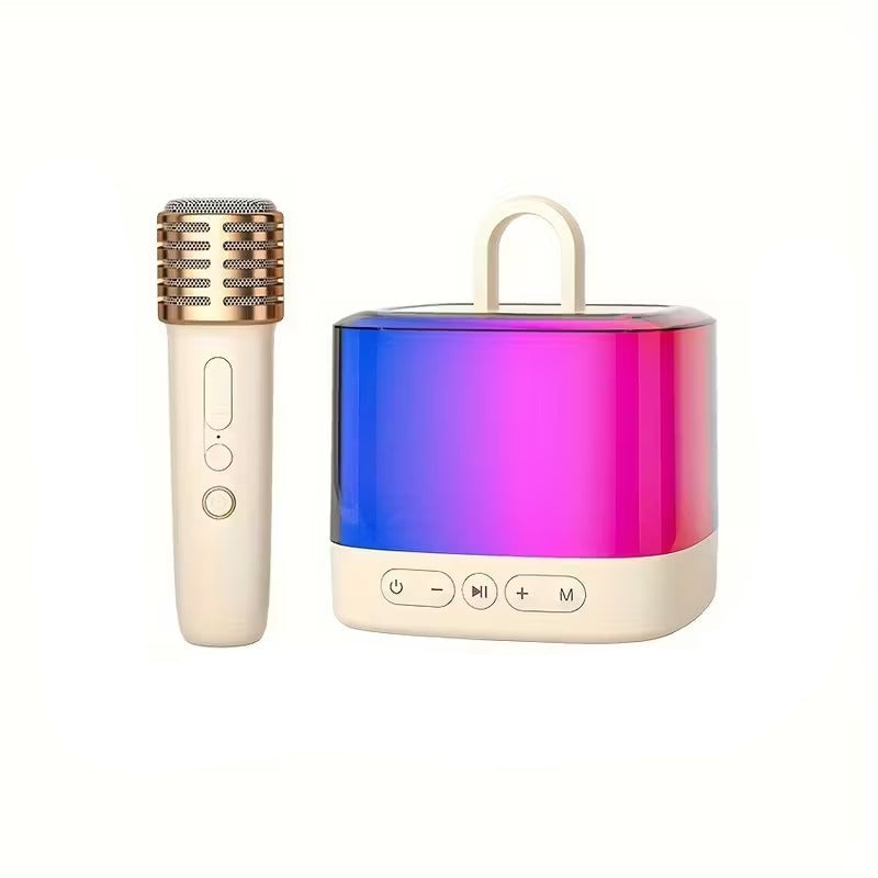 Mini Karaoke Machine with Wireless Microphones - Image 3