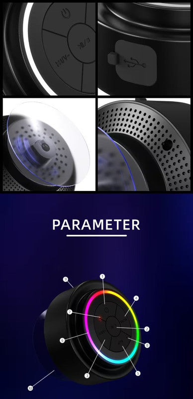 Portable Shower Speaker with Voice Assistant - Image 6