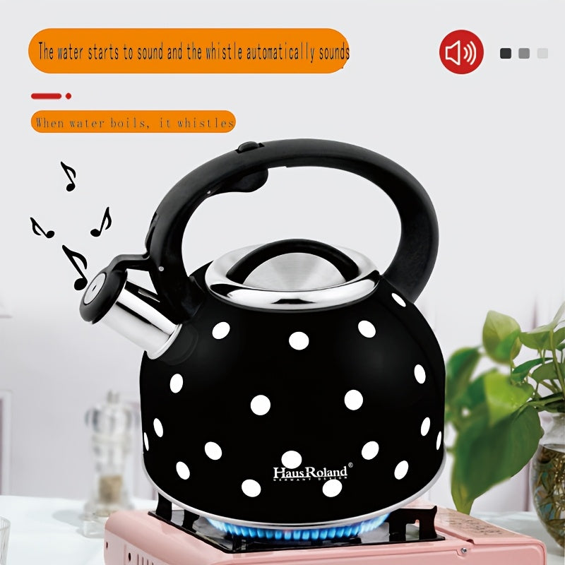 Whistling Tea Kettle Stainless Steel Stovetop (2.5L) - Image 2