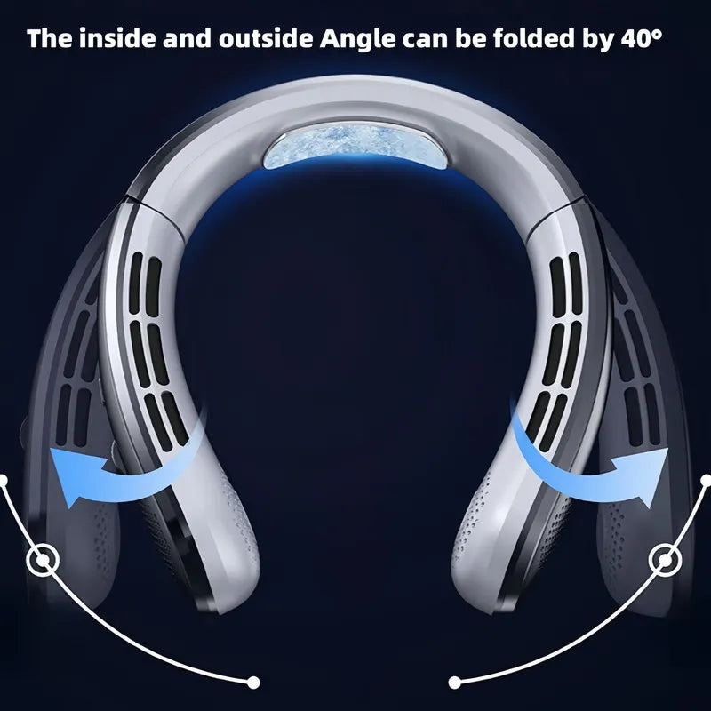 Hanging Neck Fan USB Rechargeable - Image 3