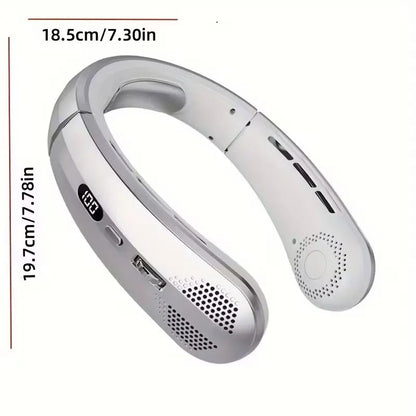 Hanging Neck Fan USB Rechargeable - Image 4