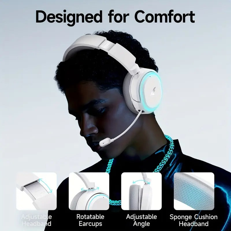 Wireless Gaming Headset with Surround Sound - Image 3
