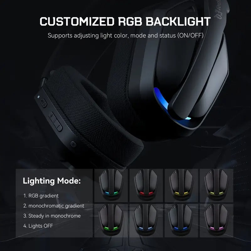 Wireless Gaming Headphones with Noise Cancelling Mic - Image 2
