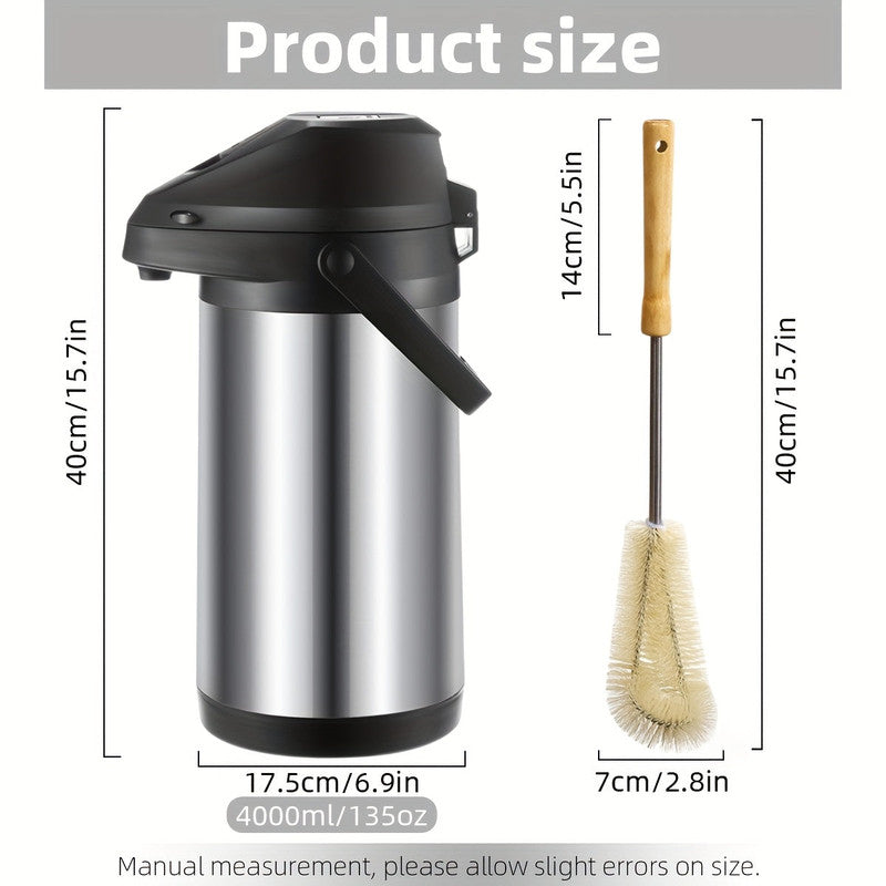 Thermal Coffee Carafe with Pump - Image 2